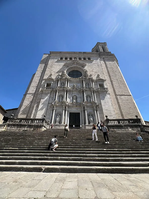 Catedral de Girona na região da Catalunha